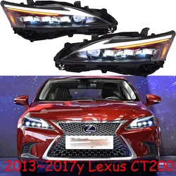 car bumper CT200H headlamp For Lexus CT200 headlight ALL IN LED 2013~2017y car accessories head lamp for Lexus CT200 fog lamp