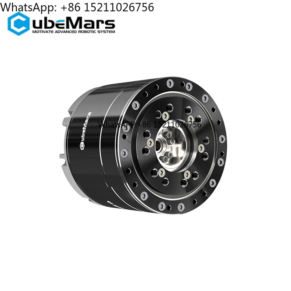 AKH70-48 V1.0 Hollow Shaft Robot Joint Actuator 222Nm Peak Torque Integrated Servo Motor Dual 21-bit Encoder