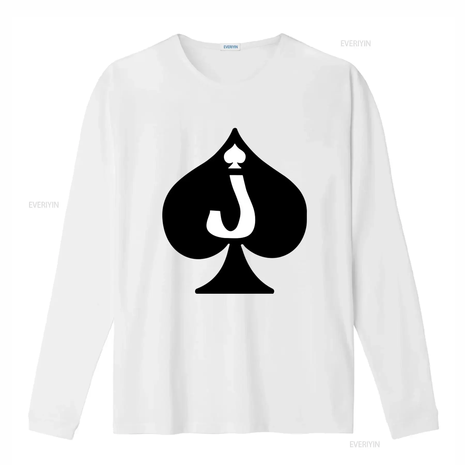 Mens Jack of Spades T Shirt Unique Poker Themed Clothing for Gay Caged Cuckold Sissy Styles vintage Washed Soft Comfortable