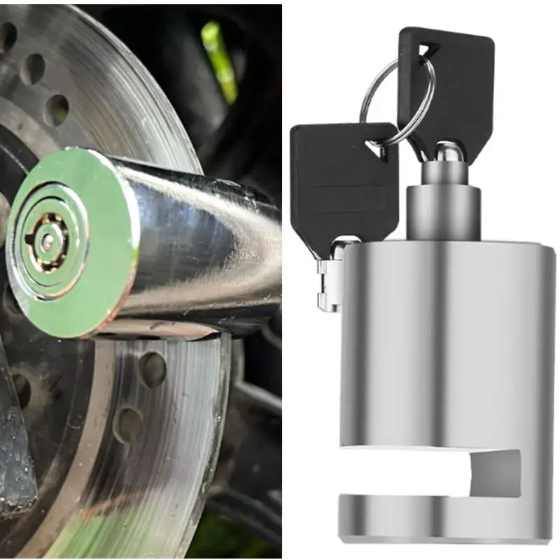 

Stainless Steel Bicycle Motorcycle Locomotive Disc Brake Lock Waterproof Security Ultra-high Strength Sturdy Disk Protection
