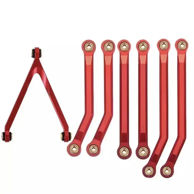 Aluminum High Clearance Chassis Links Set for RC Crawler Axial SCX24 AXI00001 C10 AXI00002 JEEP JLU Ford Bronco AXI00006 image 2