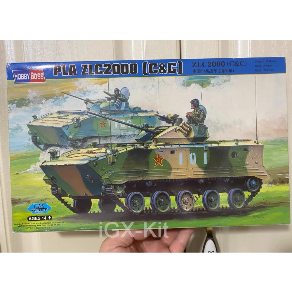 

1/35 Scale ZLC2000 C&C IFV Infantry Fighting Vehicle Plastic Model Kit Hobbyboss 82435