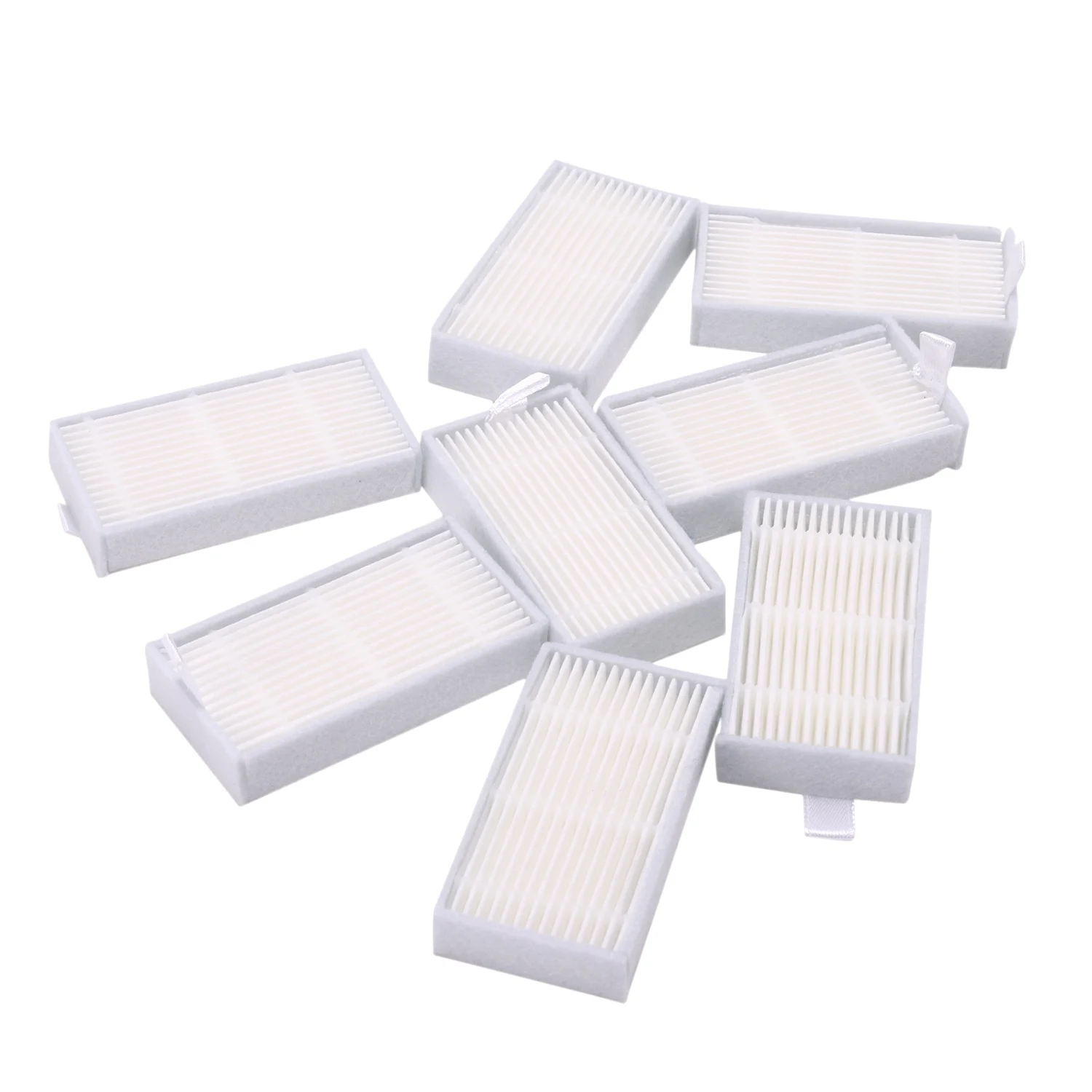 8 Pak Filter Hepa Premium untuk Ilife V3S V5 V5S V3S Pro penyedot debu robot