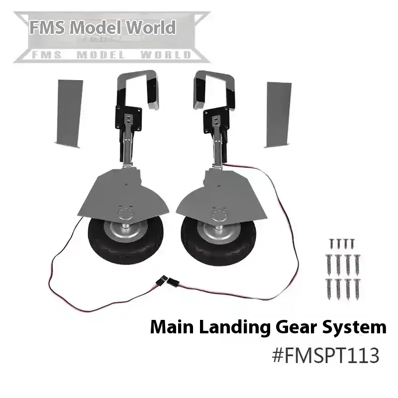 Accessoires d'avion de P-47 de Fms 1500mm, Fuselage, ailes principales, propless de queue plate, vis de train d'atterrissage, accessoires électroniques