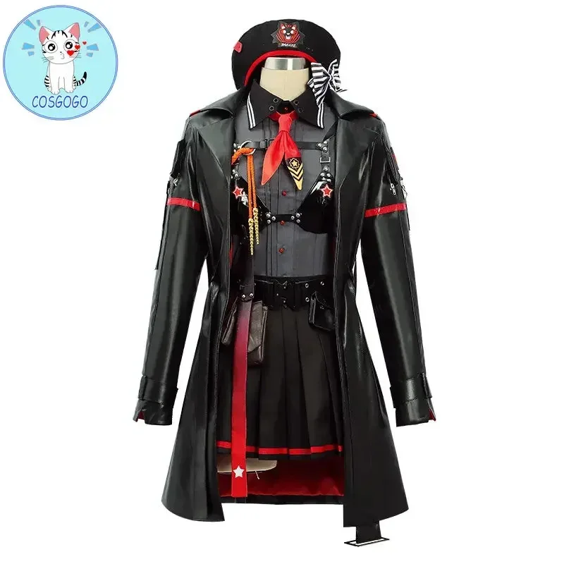 ชุดคอสเพลย์นิกเกะ: เทวรูปแห่งชัยชนะ เอ็มมา/ราปิ ชุดยูนิฟอร์มสำหรับฮาโลวีน ชุดแฟนซีสำหรับผู้หญิงและผู้ชาย ชุดคอสตูมอนิเมะจากเกม ฮันเดส์ซิมเมอร์ ซูท 2'k,8;c'