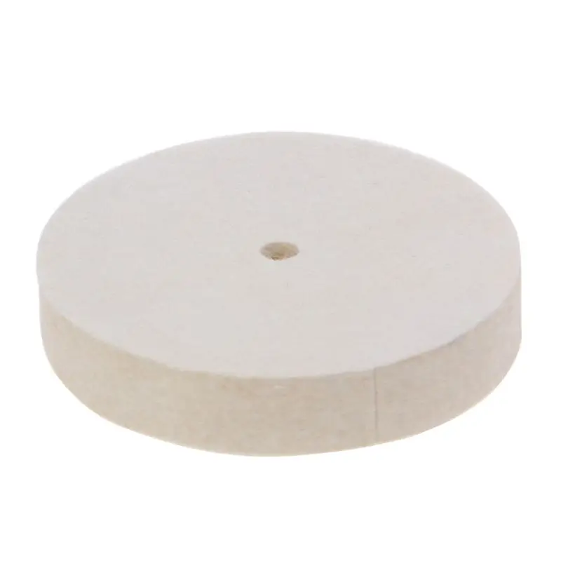 2/4 นิ้วขัดขัดขัดผ้าขนสัตว์ Felt ล้อขัด Abrasive Disc Pad F Dropsale