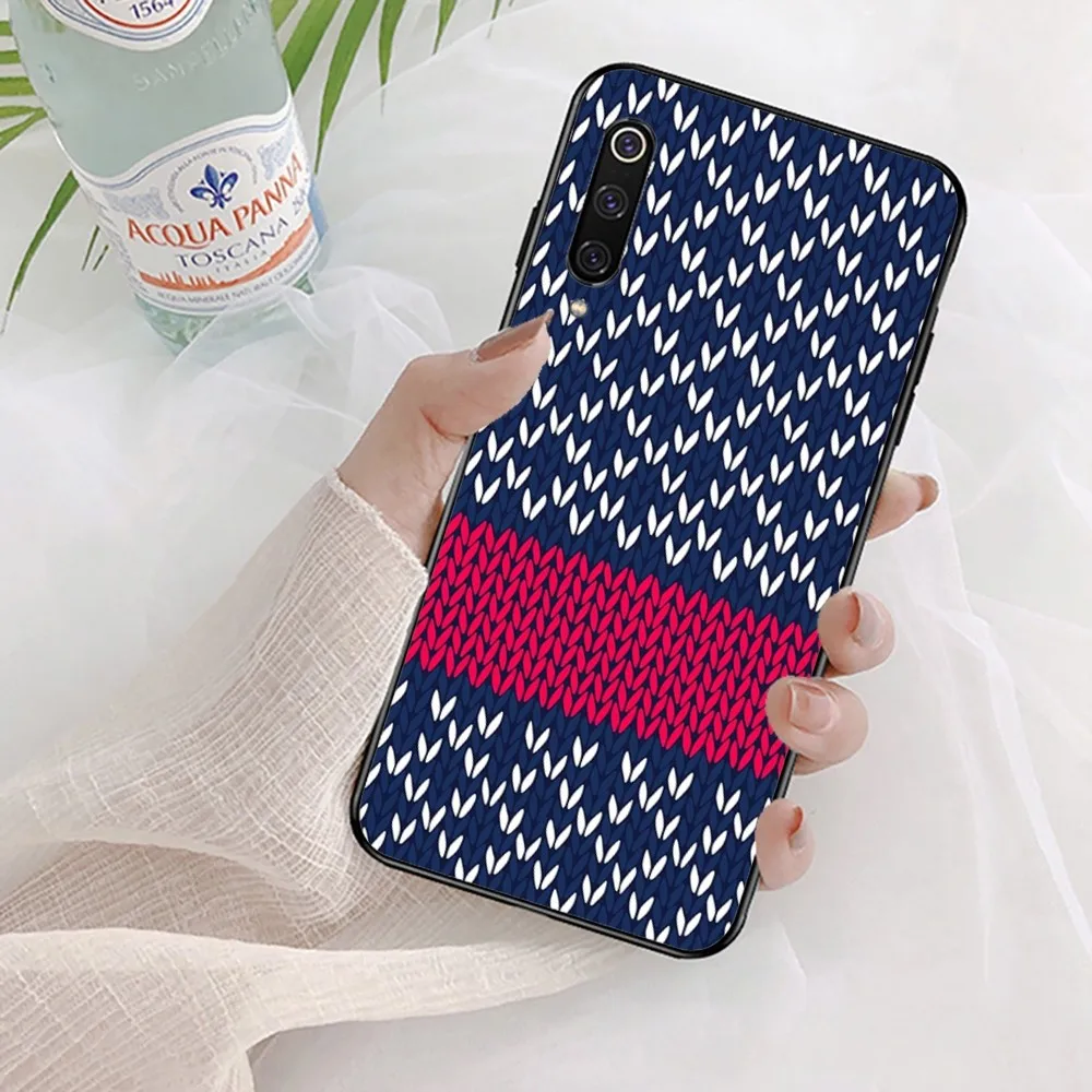 African Fashion Fabric Phone Case For Xiaomi Mi 5X 8 9 10 11 12 lite pro 10T PocoX3pro PocoM3 Note 10 pro lite