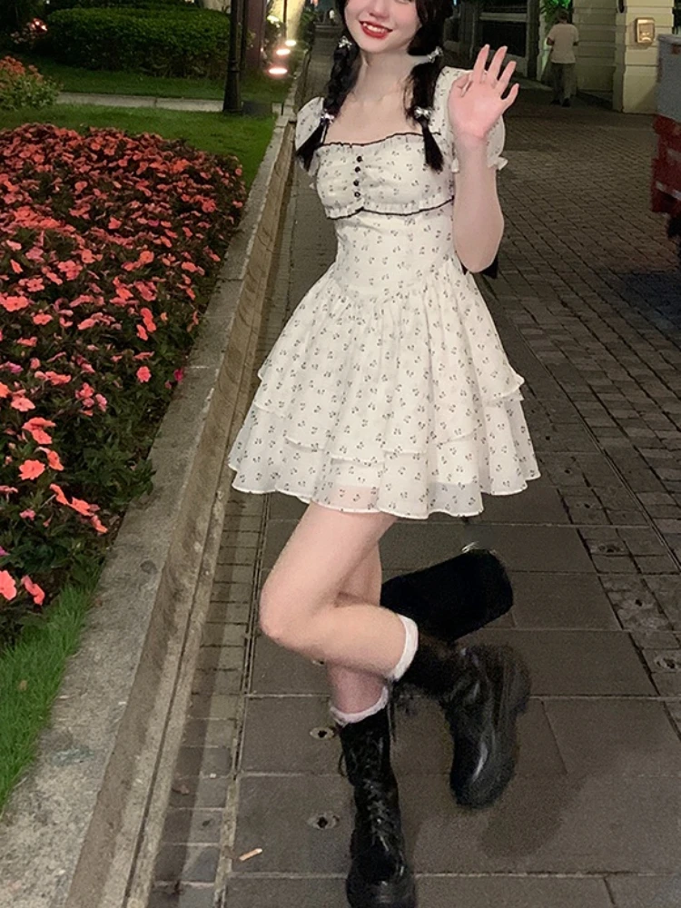 knee length dresses for ladies Snag Your Korean Style Mini Dress Set at Just $58.99 – Kawaii Stop main image 1