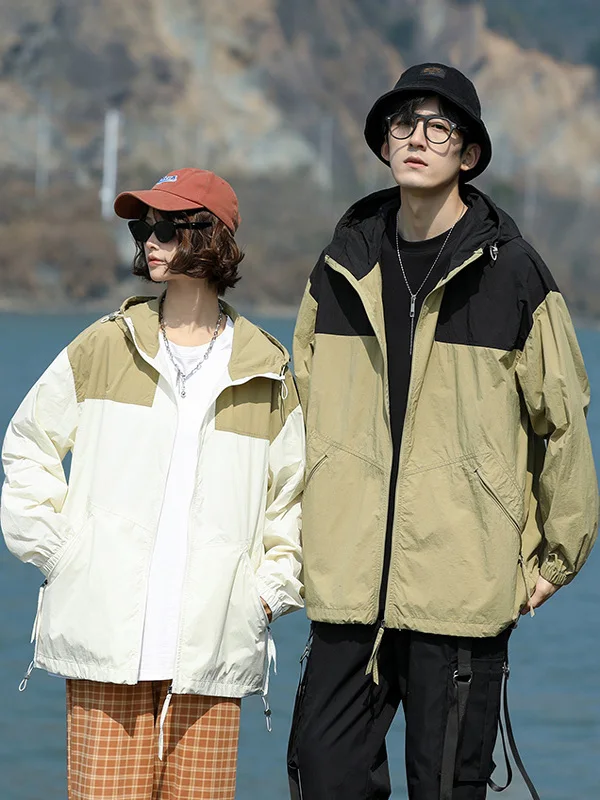 

Одежда для защиты от солнца из ледяного шелка для мужчин и женщин, дышащая, легкая, для активного отдыха, путешествий, летняя модная куртка-ветровка