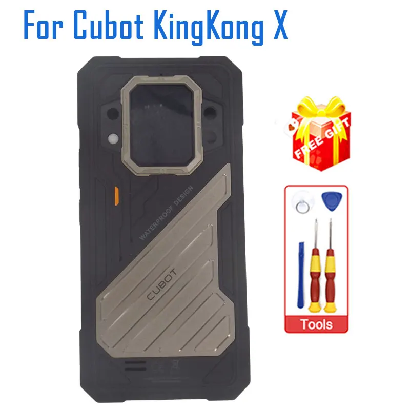 New Original Cubot KingKong X Battery Cover Receiver Secondary screen Fingerprint Button Accessories For CUBOT King Kong X Phone