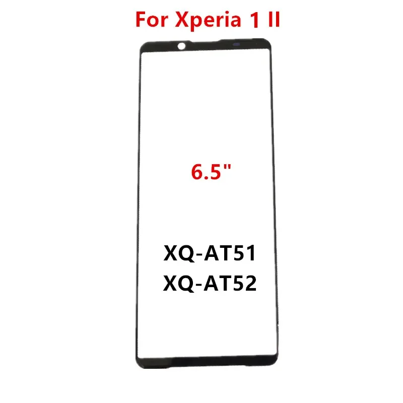 Xperia1 Outer Screen For Sony Xperia Pro i 1 iii 5 ii 10 Plus Front Touch Panel LCD Display Glass Cover Repair Replace Parts