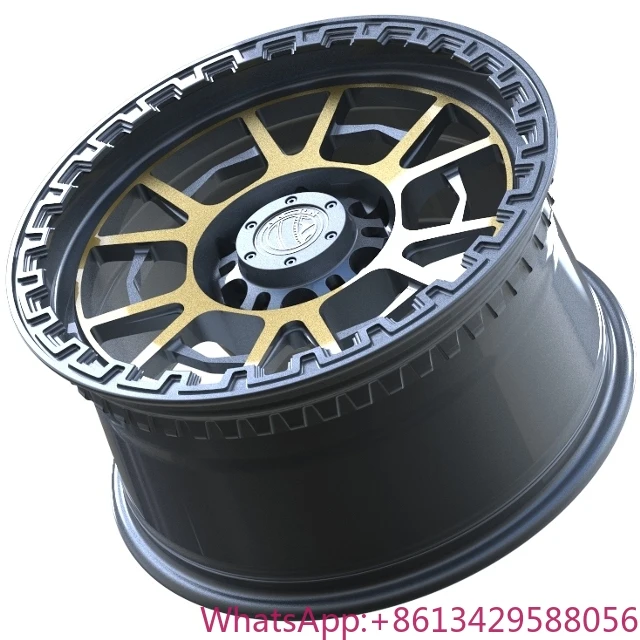 

4x4 off Road Rims Atv 6x139.7 5x127 15 16 17x8 Inch Off Road Offroad Car Beadlock Wheels Rim for Y60 Y61 Jeep Ford