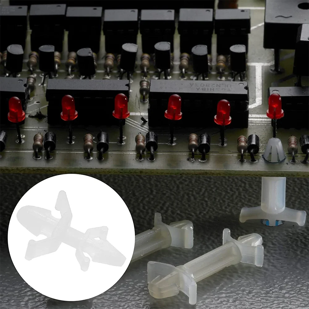 AC62-100PCS XLB Type Nylon PC Board Isolation Column Pcb Computer Spacer Double-Head Spacing Column Support