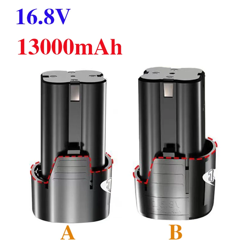 

High Capacity 16.8V 13000mAh Universal Rechargeable Battery For Power Tools Electric Screwdriver Electric drill Li-ion Battery