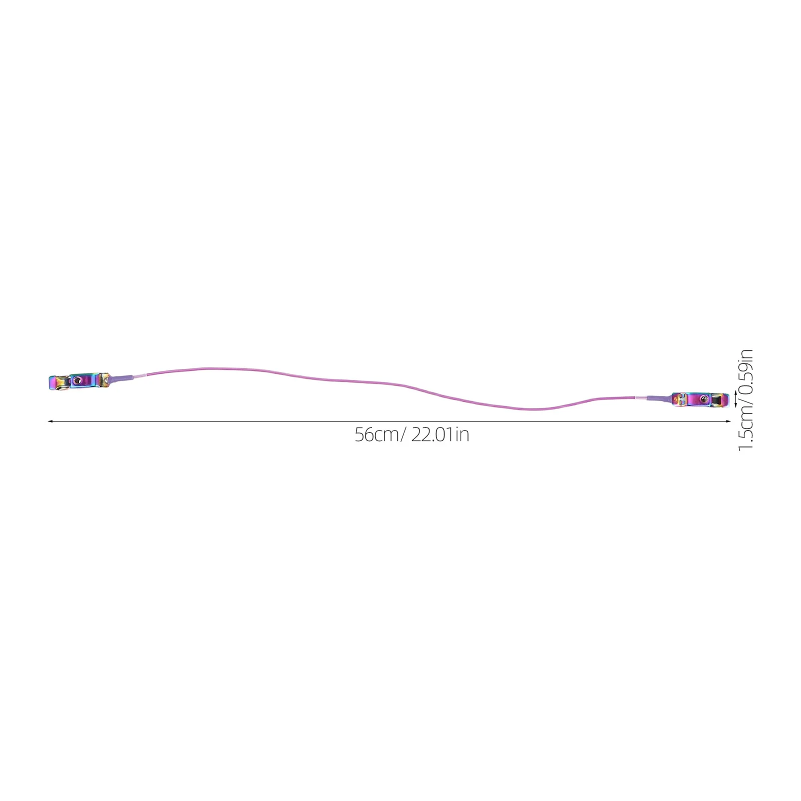1 قطعة سياج وصلة كابل العالمي احباط Epee الجسم سلك مشبك من الفولاذ المقاوم للصدأ الأزرق رئيس خط للتدريب المنافسة سياج الأسلاك #3