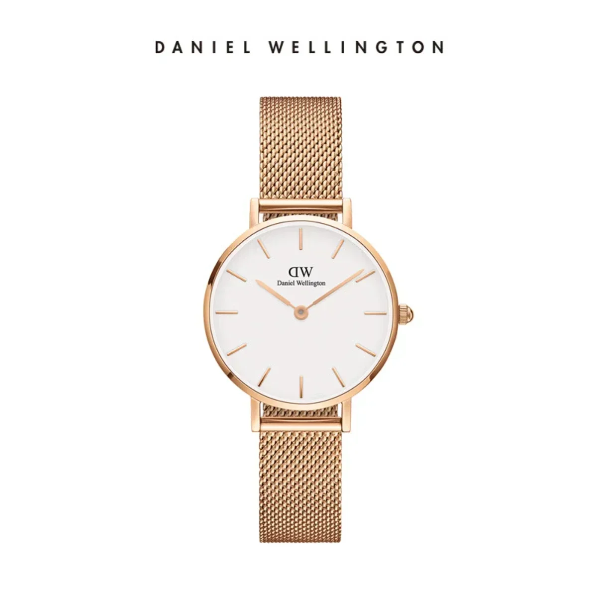 DW Women's Watch PETITE Series Elegant Gold Watch Temperament Quartz Watch 28MM Daniel Wellington