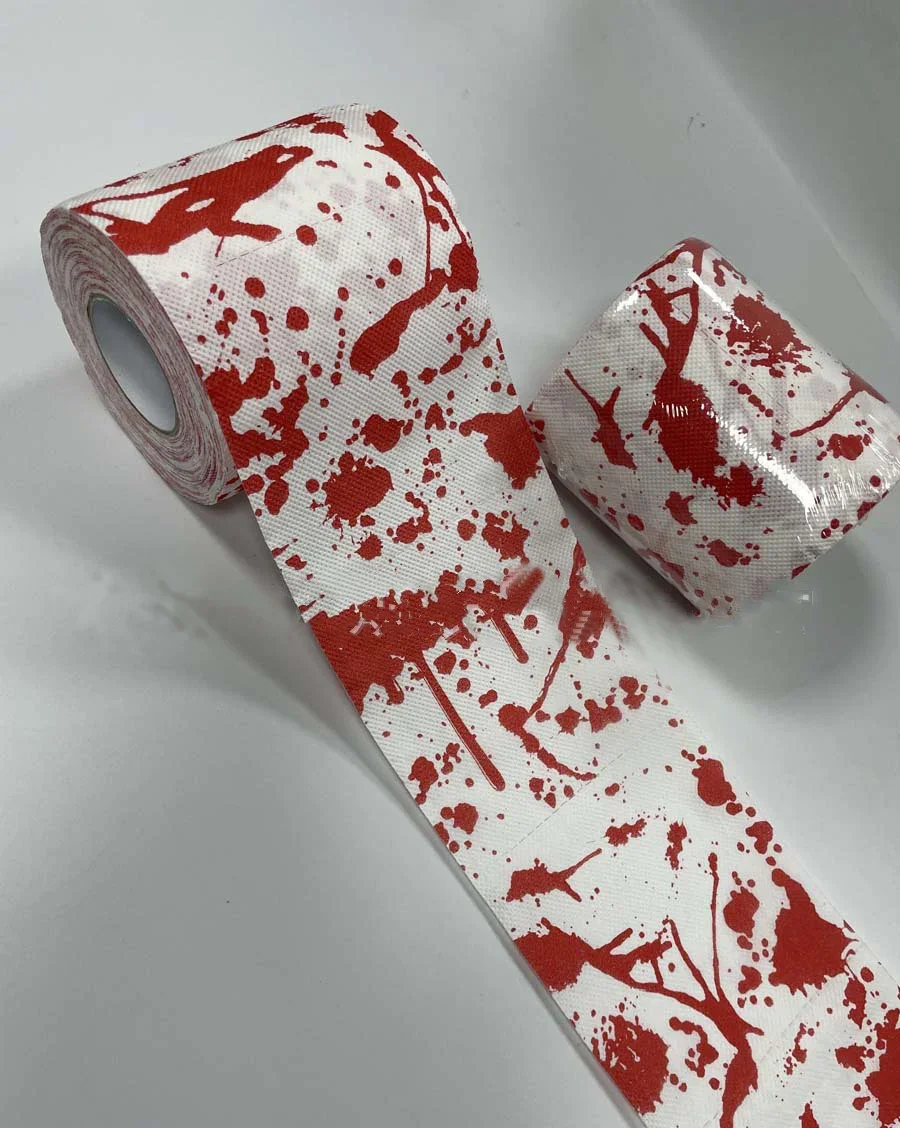 

Halloween Roll Paper Ghost Festival Tissue, Pumpkin Festival Tissue, Blood Palm Print Tissue, 5Pcs