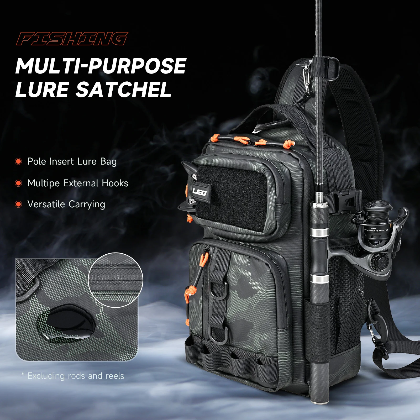 

Цилиндрическая сумка для рыбалки 17,4 л, дорожная сумка для хранения, кожаная сумка для рыбы, сумка с защитой от порезов, большая сумка для хранения удочки