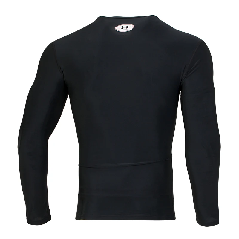 Under Armour T-Shirt Men's Sportswear Fitness Training Weightlifting Workout Compression Long-Sleeve Pullover Top 1387696-001