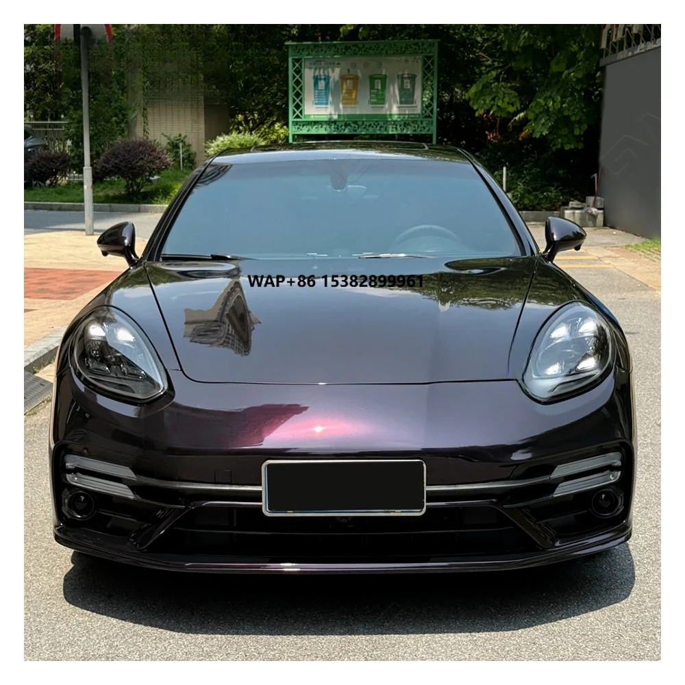 

Пленка GWFILM 1.52*15М самовосстанавливающаяся цветная PPF TPU, металлическая аметистовая защитная пленка для автомобильной краски, меняющая цвет