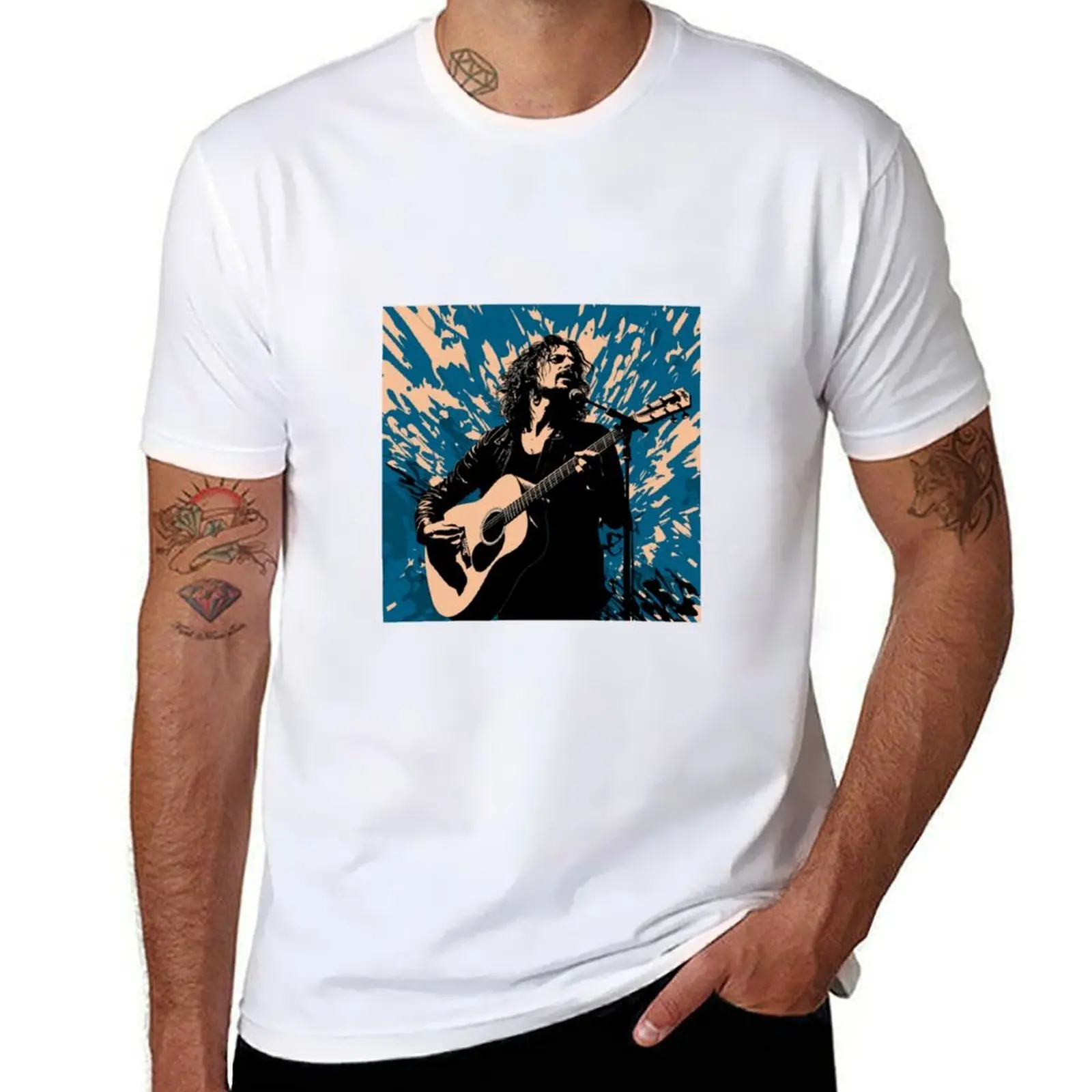 

Chris Cornell Tribute T Shirt T-Shirt men t shirt cotton 100% t shirts for man cotton funny T-Shirt