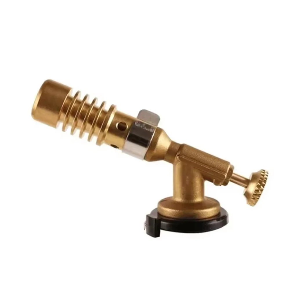 flame gun, Outdoor camping barbecue gas nozzle, portable welding torch,butane high-temperature welding gas lighter torch