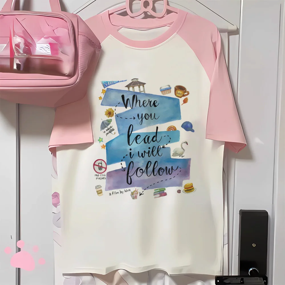 Gilmore Meisjes T-Shirt Vrouwen Popcultuur Punk Koreaanse Kleding 80S Digitale Pastel Tshirt Kawaii Anime 2000S Gothic