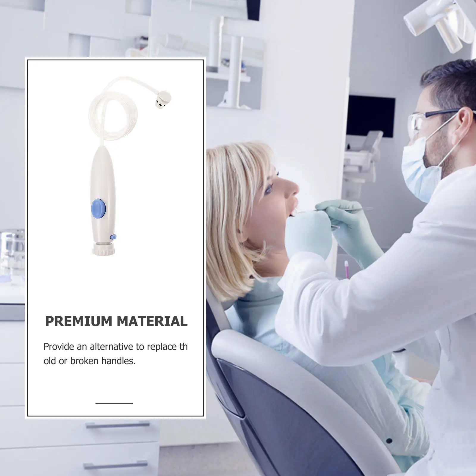 

Набор для ухода за полостью рта: ирригатор, ручка для ирригатора, зубная нить. Простая установка, безопасное использование, аксессуар для чистки.