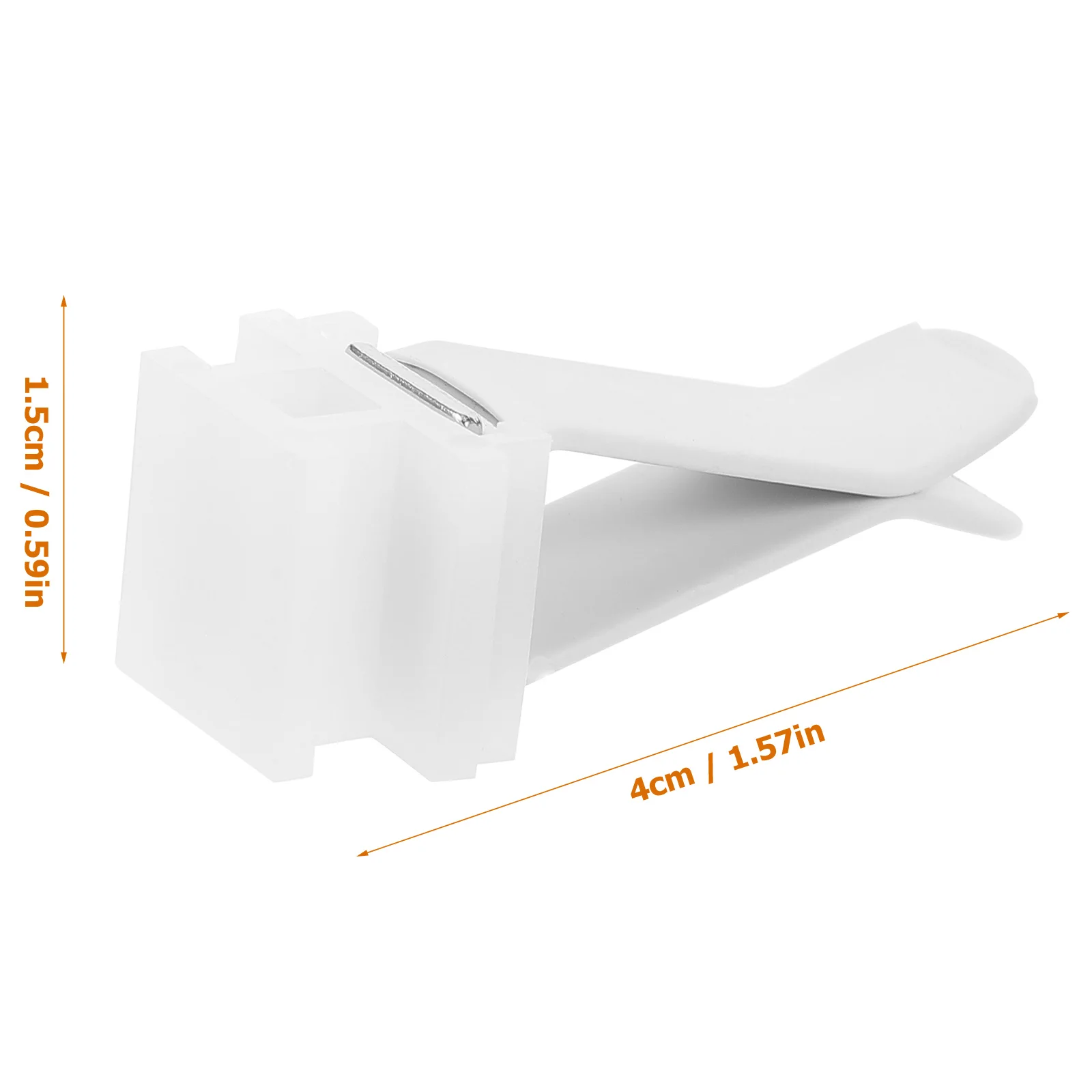 

50pcs Perfume Clip Longlasting Plastic Auto Freshener Clips Air Vent Car Accessories Easy Installation Aromatic Design
