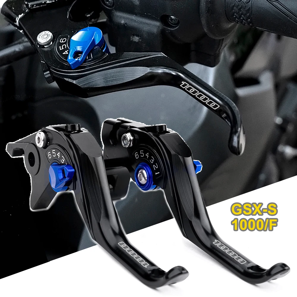 Für Suzuki GSX-S1000/F/S ABS KATANA GSXS 1000 2015-2020 2025 Zubehör Motorrad Einstellbare Brems- und Kupplungshebel Griffhebel – Detail 1