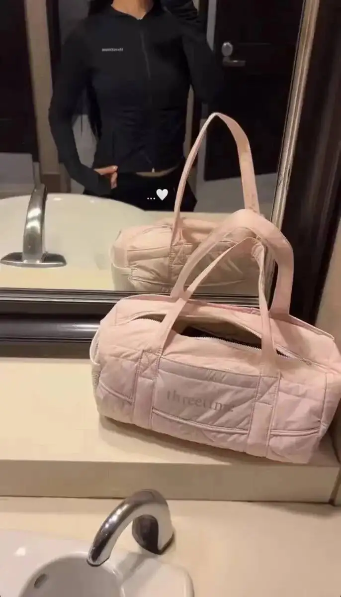 Bloom Haruku Pink Y2k Handbag Women Fairycore Hot Girls Soft Chic Casual Shoulder Bags Female Travel Underarm Bag Aesthetic