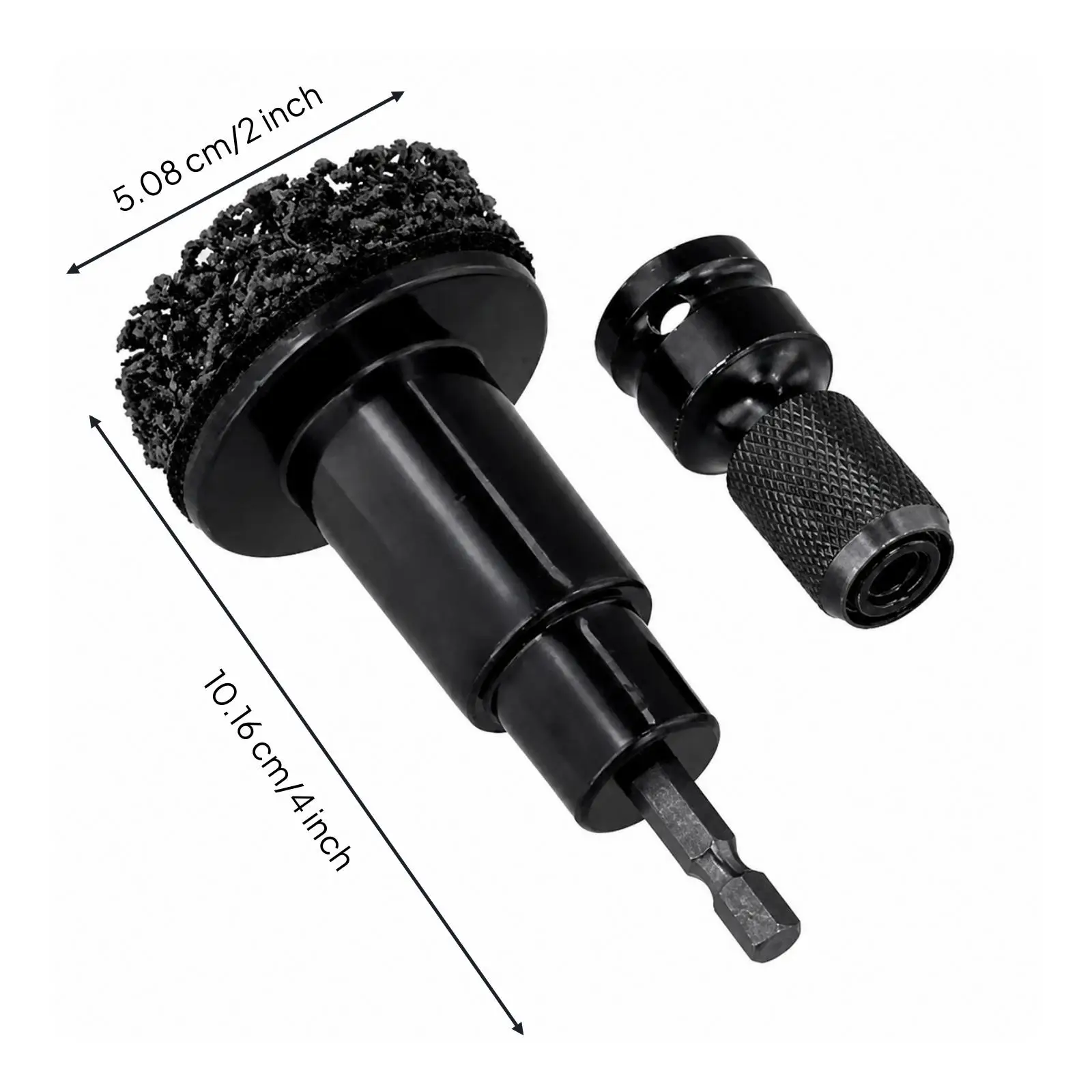 Auto Hub Brake Disc Cleaner Tool for Rust and Paint Removal with Quick Change Adapter for Mechanic Portable Surface Cleaner