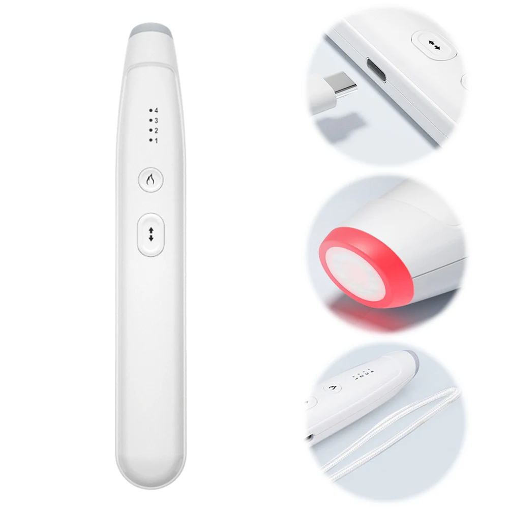 

Mosquito Bite Heat Pen Natural Bug Bite Itch Relief Pen Rechargeable Anti-Itch Pen for Adult Children for Camping Travel Outdoor