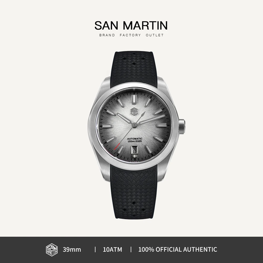 

San Martin 36/39/42mm SN0144 JianZhan Dial Gada Men Watch Luxury Dress Automatic Mechanical Stainless Steel Timepiece Miyota9015