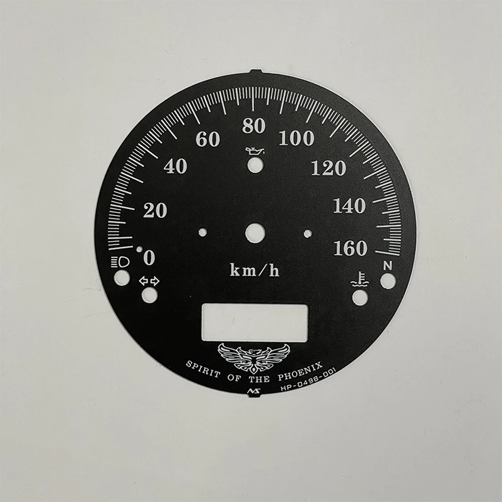 Motorcycle Meter Sticker Disc For Honda Shadow 750 1998-2001 Speedometer Odometer Instrument Tachometer Paper Faces