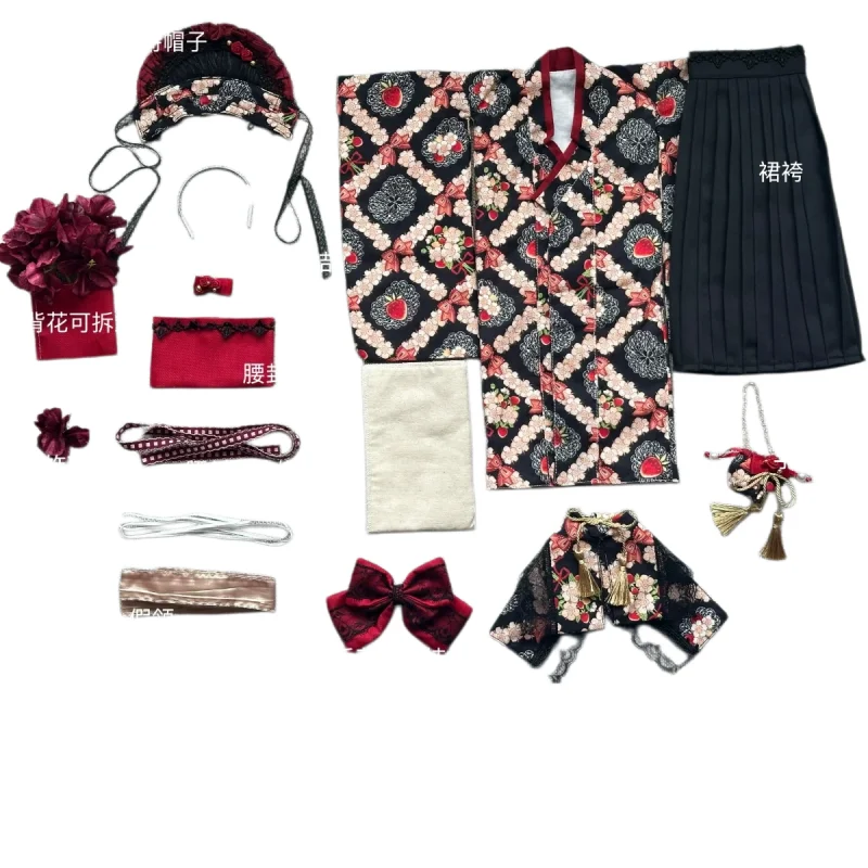 

New Bjd Kimono Doll Clothing Accessories Bjd Quarter Quarter Chunhong Sleeves/Wisteria Dream Nai/Iris Tears New Product Gifts