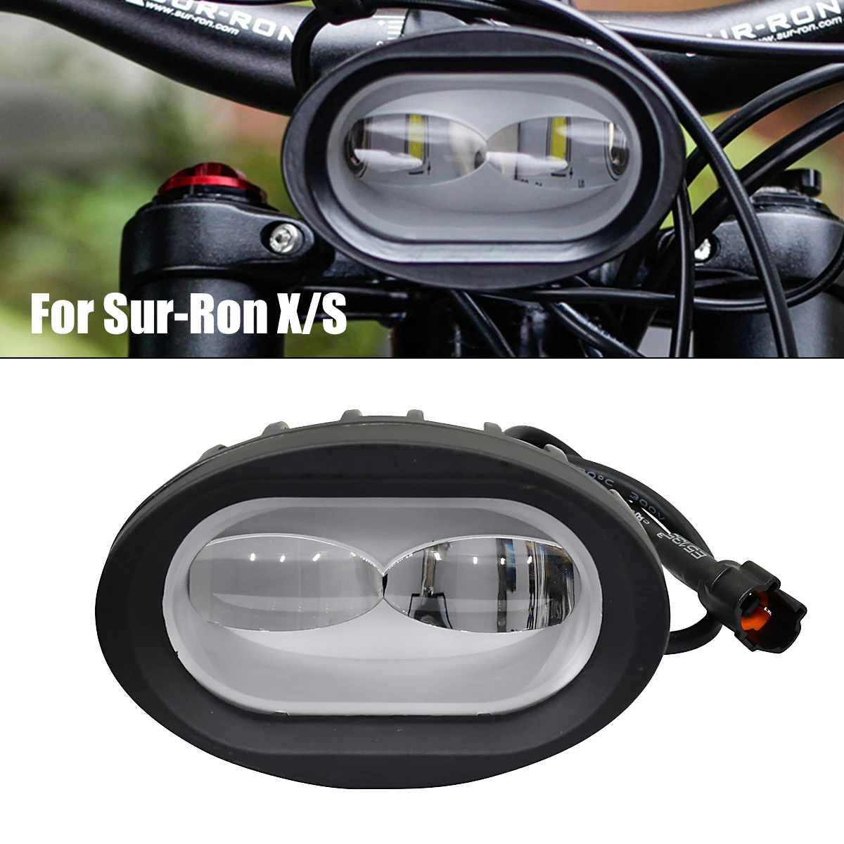 for Surron Light Bee Accessories Motorcycle Front Headlight Switch  with Bracket Plug Motocross Parts for SURRON Electric Bike