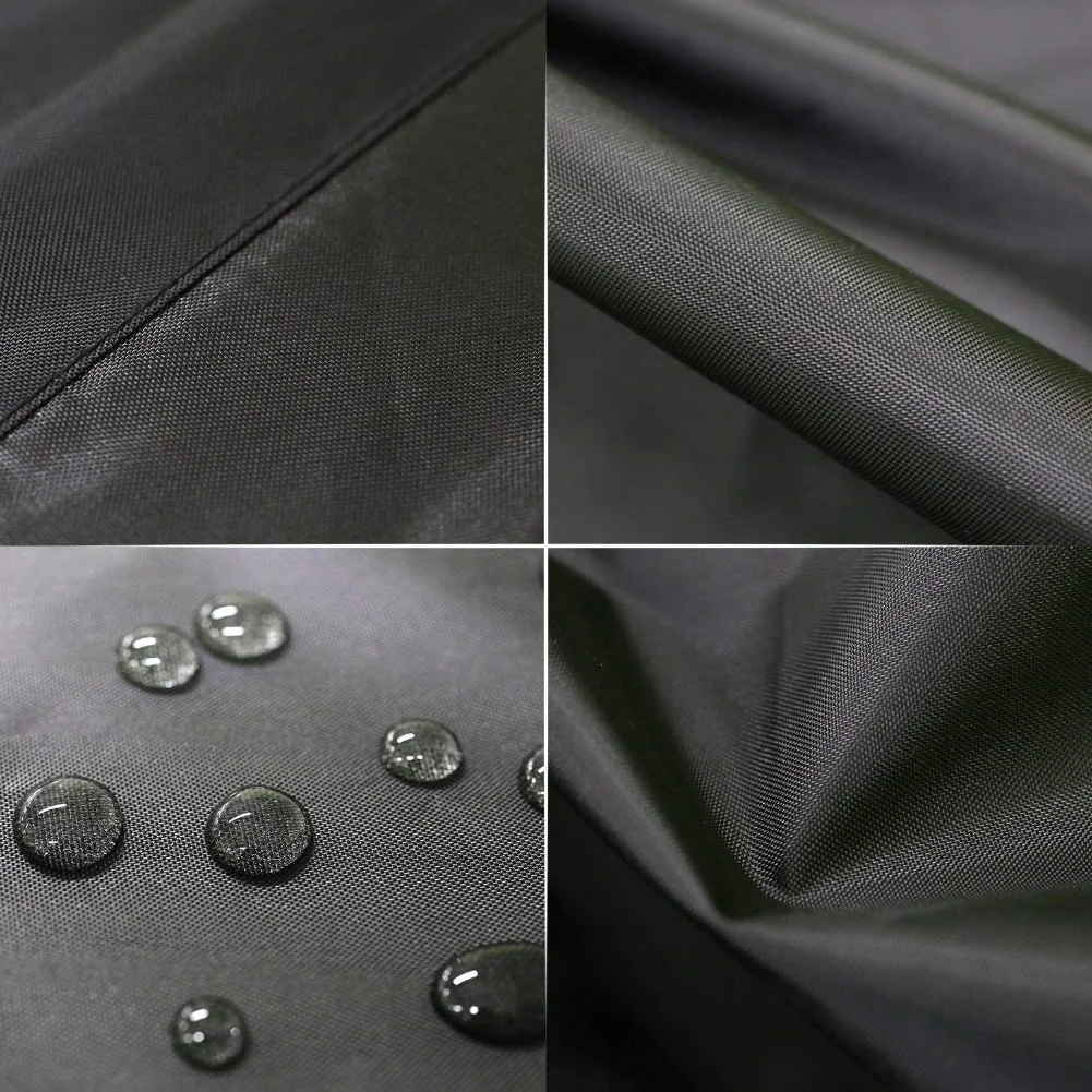 Round Cover for Water Tables For Splash Tower and Sand Tables 34 Inch Size 210D 420D Waterproof Oxford Material Black