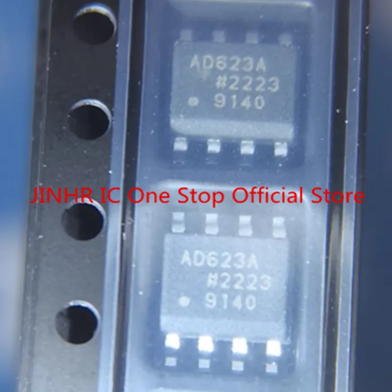 New 2PCS AD623ARZ AD623A AD623, Instrumentation Amplifie