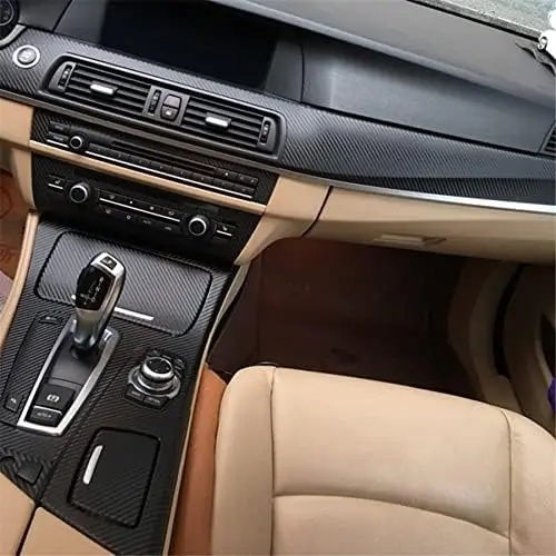 

Наклейки на внутреннюю отделку с 3D узором из углеродного волокна — новые для BMW 5 серии F10 2011-17 гг.