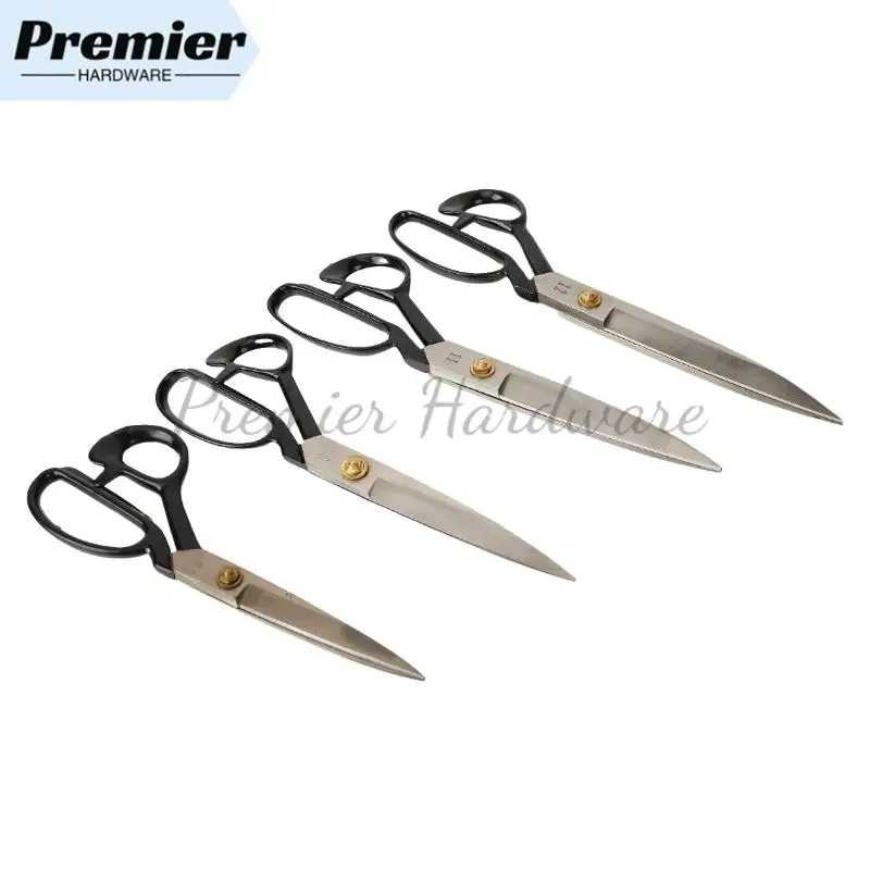 

New9-12 inch tailor scissors, sharp clothing scissors, household large scissors, thickened professional sewing leather scissors