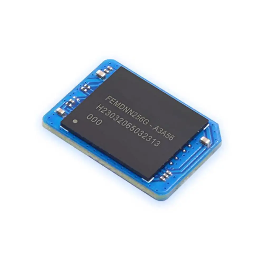 EMMC-Power Outage Protection Module, placa com rápido desenvolvimento de velocidades de leitura e gravação, Orange PI 5 Plus, 32GB, 64GB, 256GB