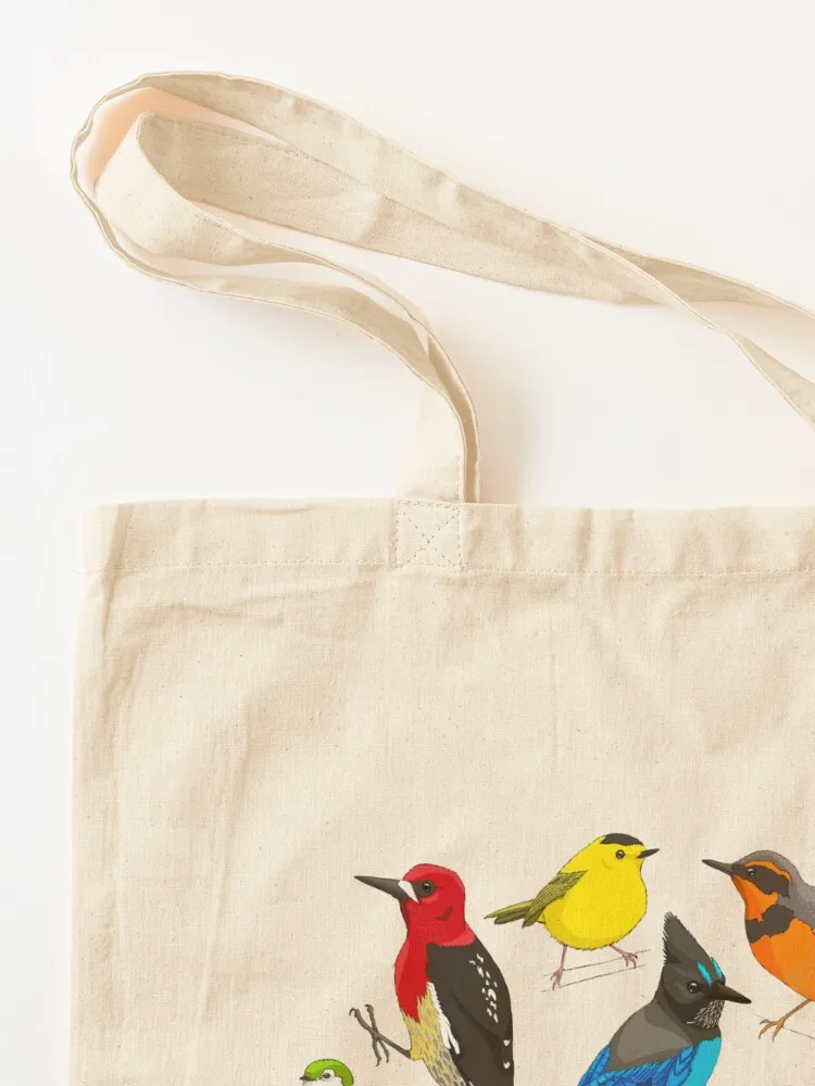 حقيبة تسوق PNW Birds Tote حقيبة تسوق نسائية من القماش حقيبة رائعة للجامعة