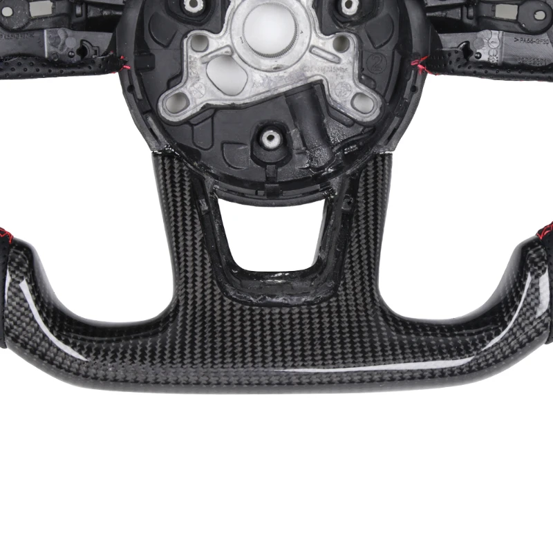 Real Carbon Fiber Sports Steering Wheel for Auto Interior Modification and Replacement Parts - view 5