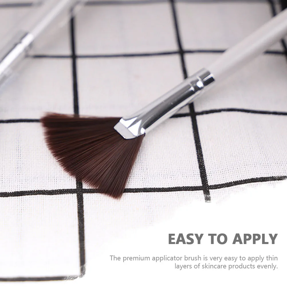 

4pcs Premium Facial Mask Brush Nylon Applicator Beauty Tool Salon Skin Care Reusable Masking Brush For Face Mud Serum