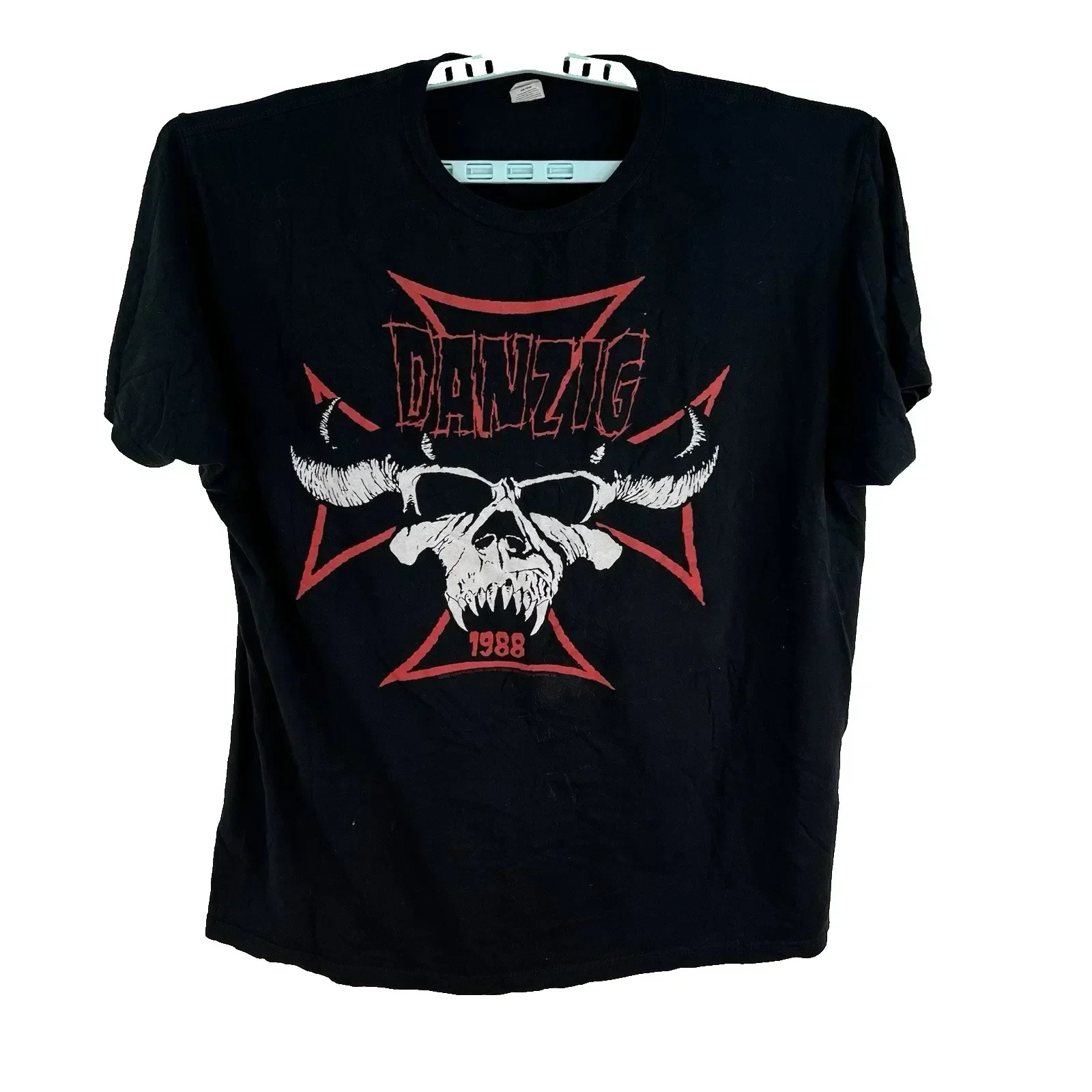 Danzig Revolver 2022 Concert US Tour T-Shirt Mens Size XL Black Optima Tag