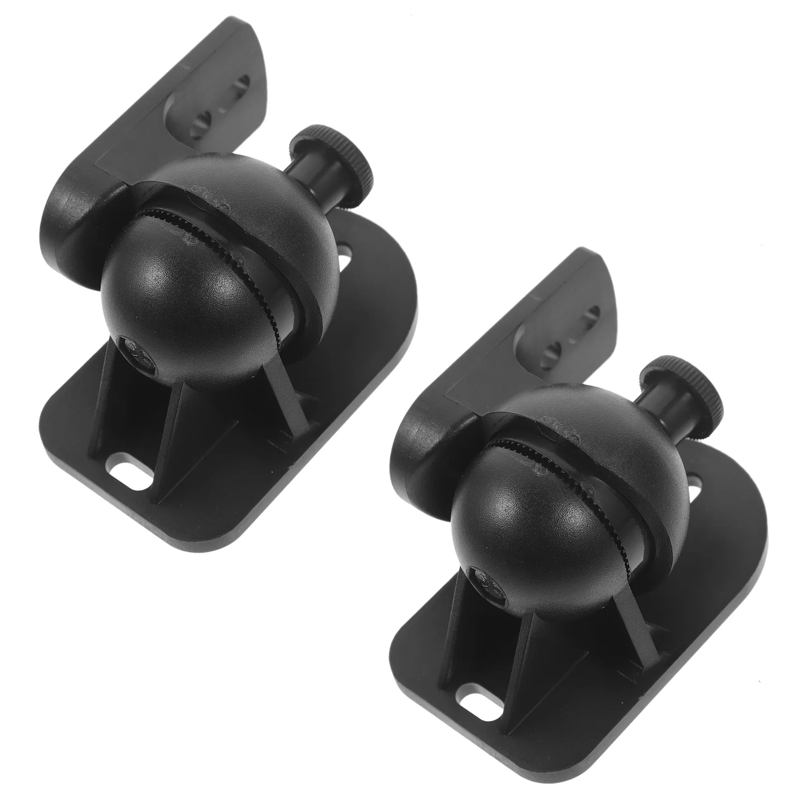 

2Sets Speaker Wall Mount Bracket Universal Holder Adjustable Rotation Tilt Ceiling Wall Stainless Steel Speaker Stand