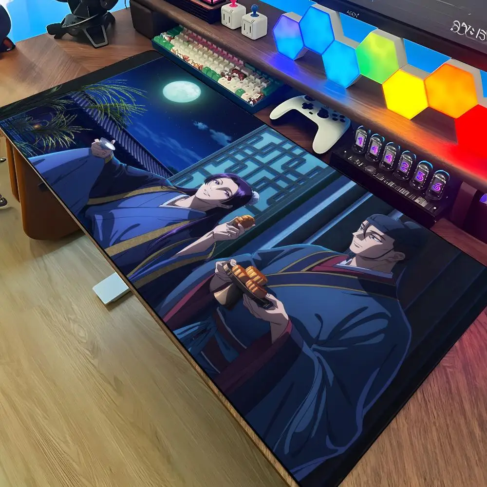 The Apothecary Diaries Mouse Pad Large Rubber Tablepad PC Game Mousepad Laptop Desk Pad XXL Non-slip Computer Keyboard Mouse Mat