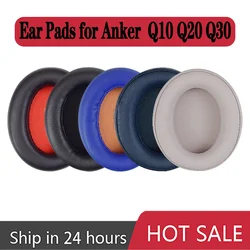 Substituição Ear Pads para Anker Soundcore Life, fones de ouvido, espuma macia, almofadas, Protein Earmuffs, Q10, Q20, Q30, Q35