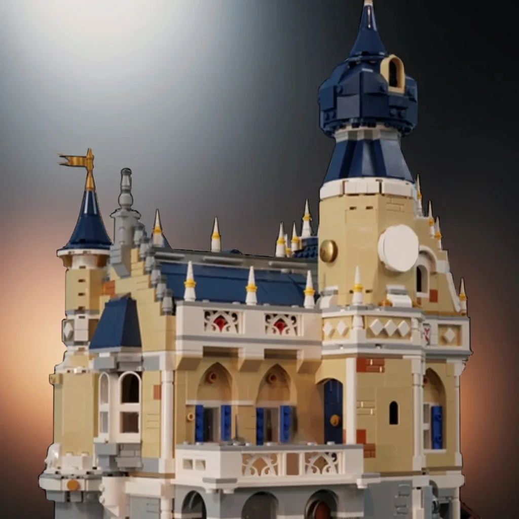 3506pcs MOC The Medieval Townhall Alternative To Modular Streetscape Model Building Blocks Construction Brick Christmas Gift Toy